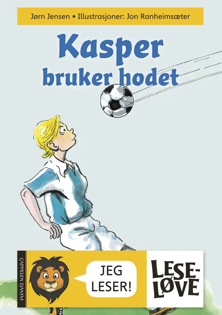 Omslag Kasper bruker hodet av Jørn Jensen (Innbundet)