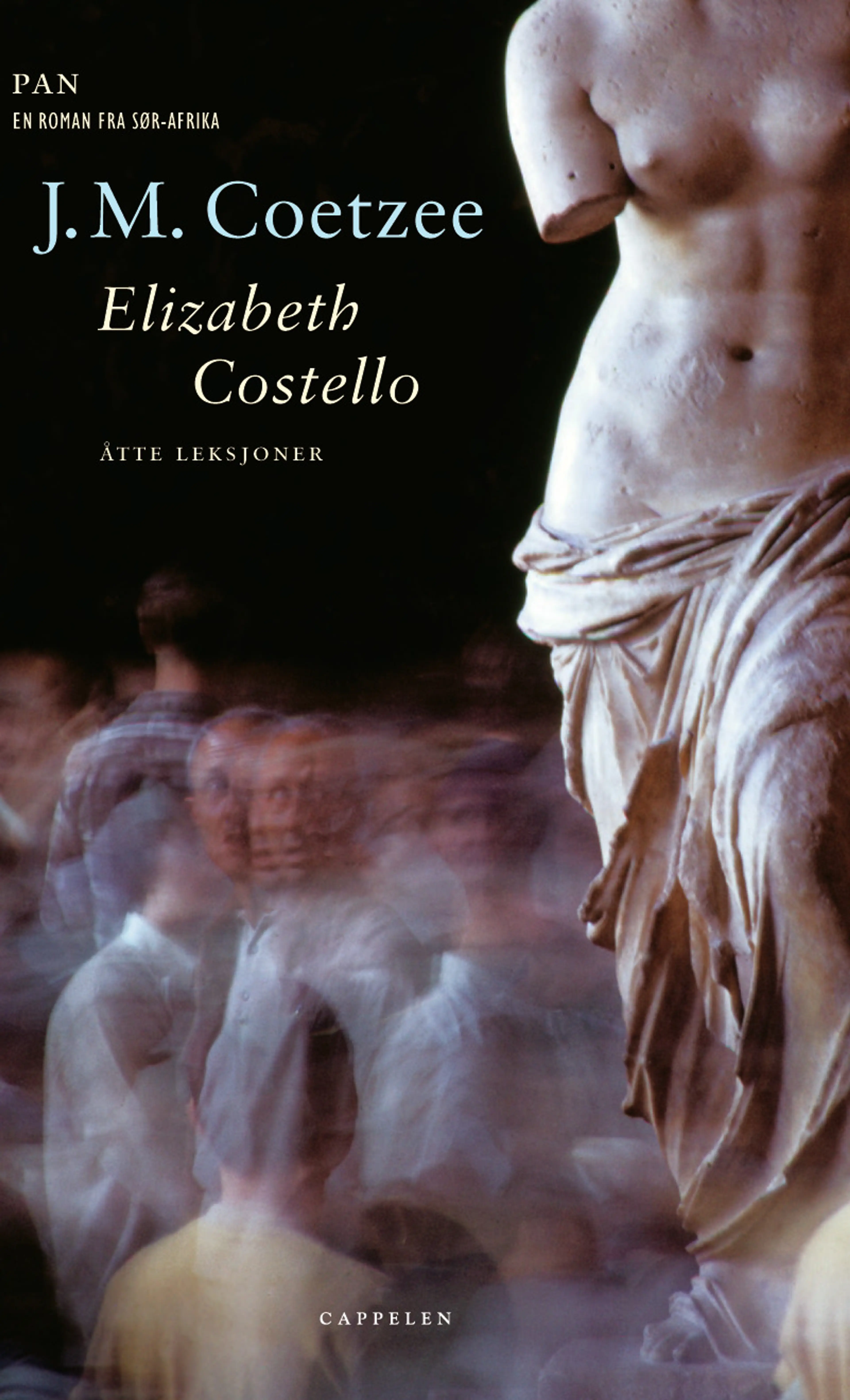 Omslag Elizabeth Costello av J.M. Coetzee (Innbundet)