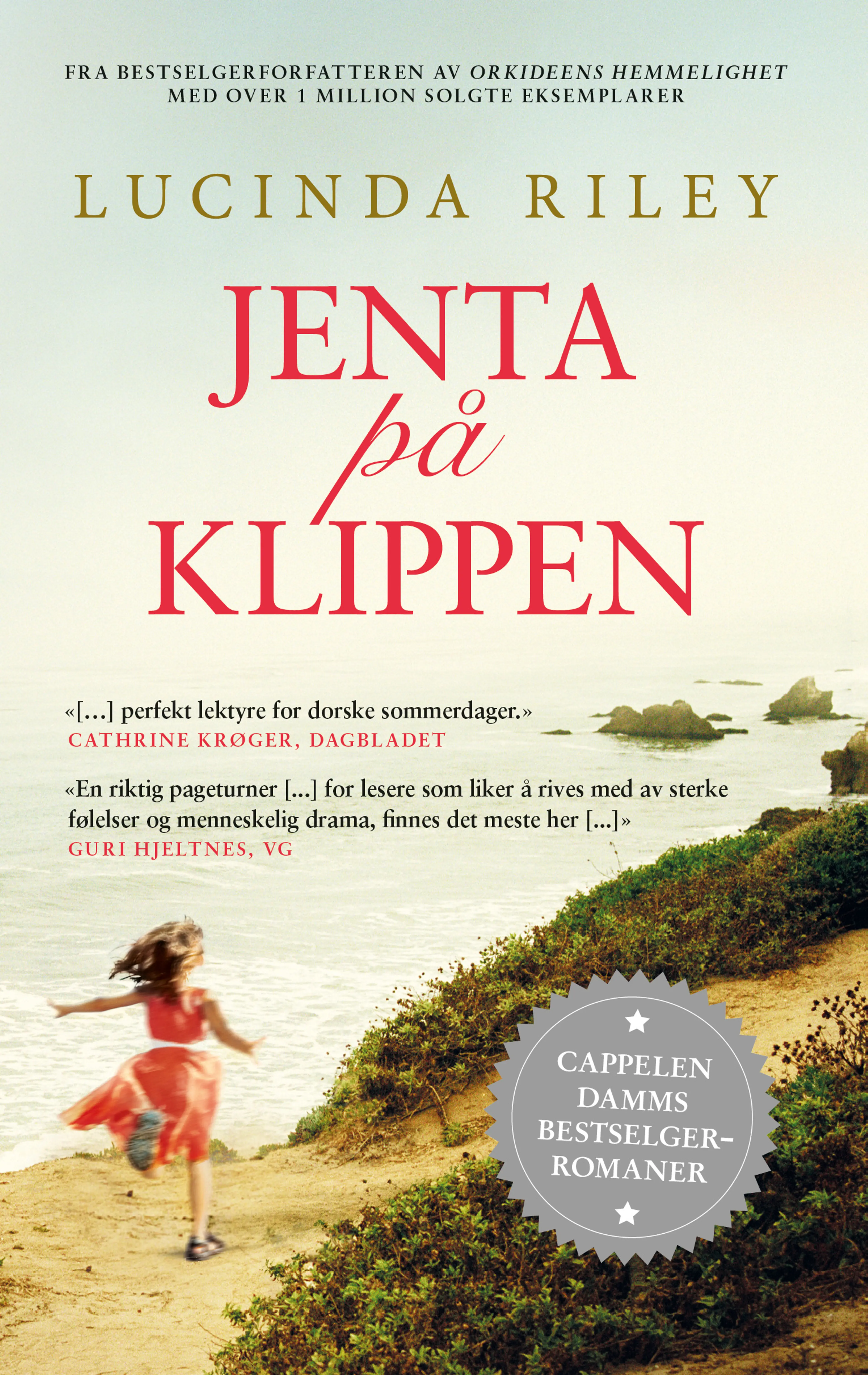 Omslag Jenta på klippen av Lucinda Riley (Heftet)
