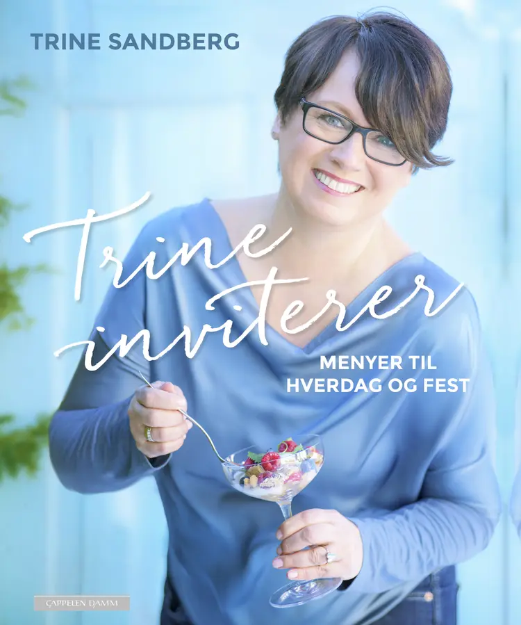 Omslag Trine inviterer av Trine Sandberg (Innbundet)