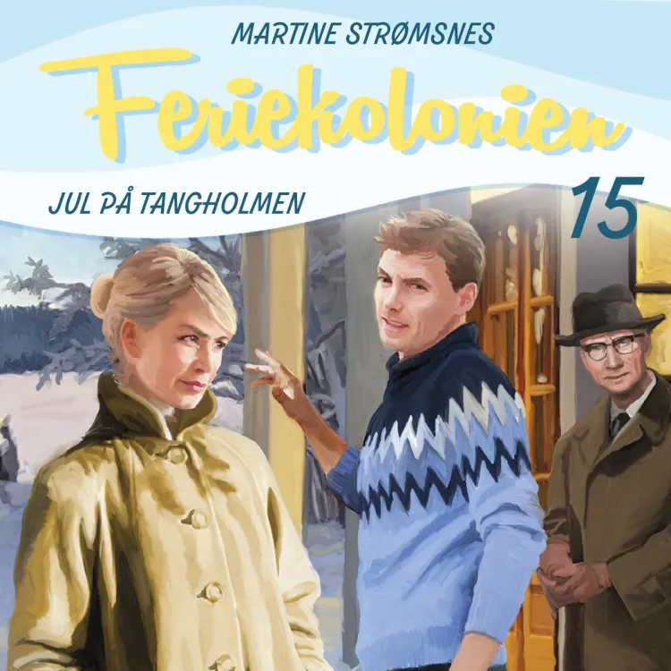 Omslag Jul på Tangholmen av Martine Strømsnes (Lydbok)