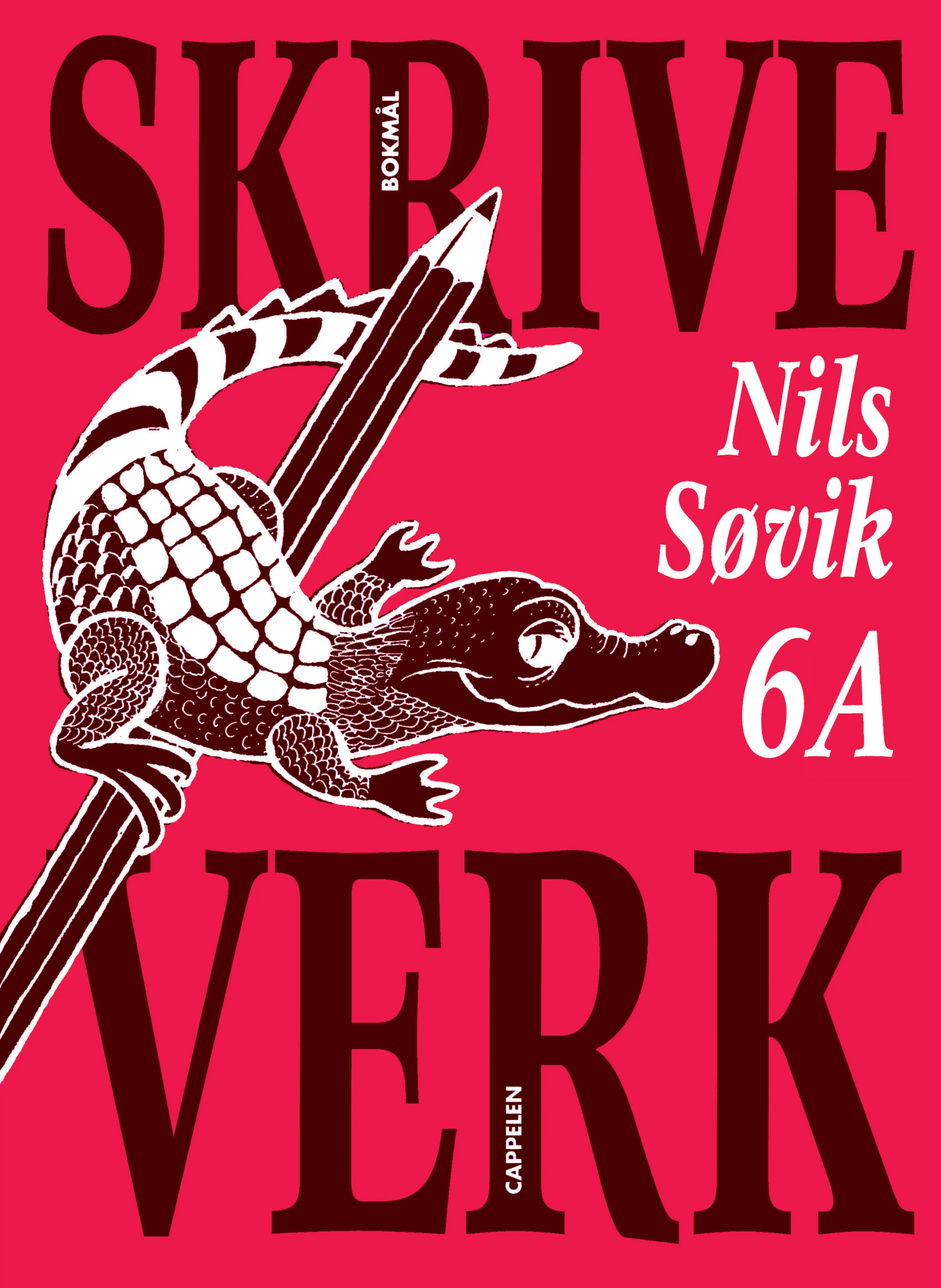 Omslag Skriveverk 6A Løkkeskrift av Nils Søvik (Heftet)