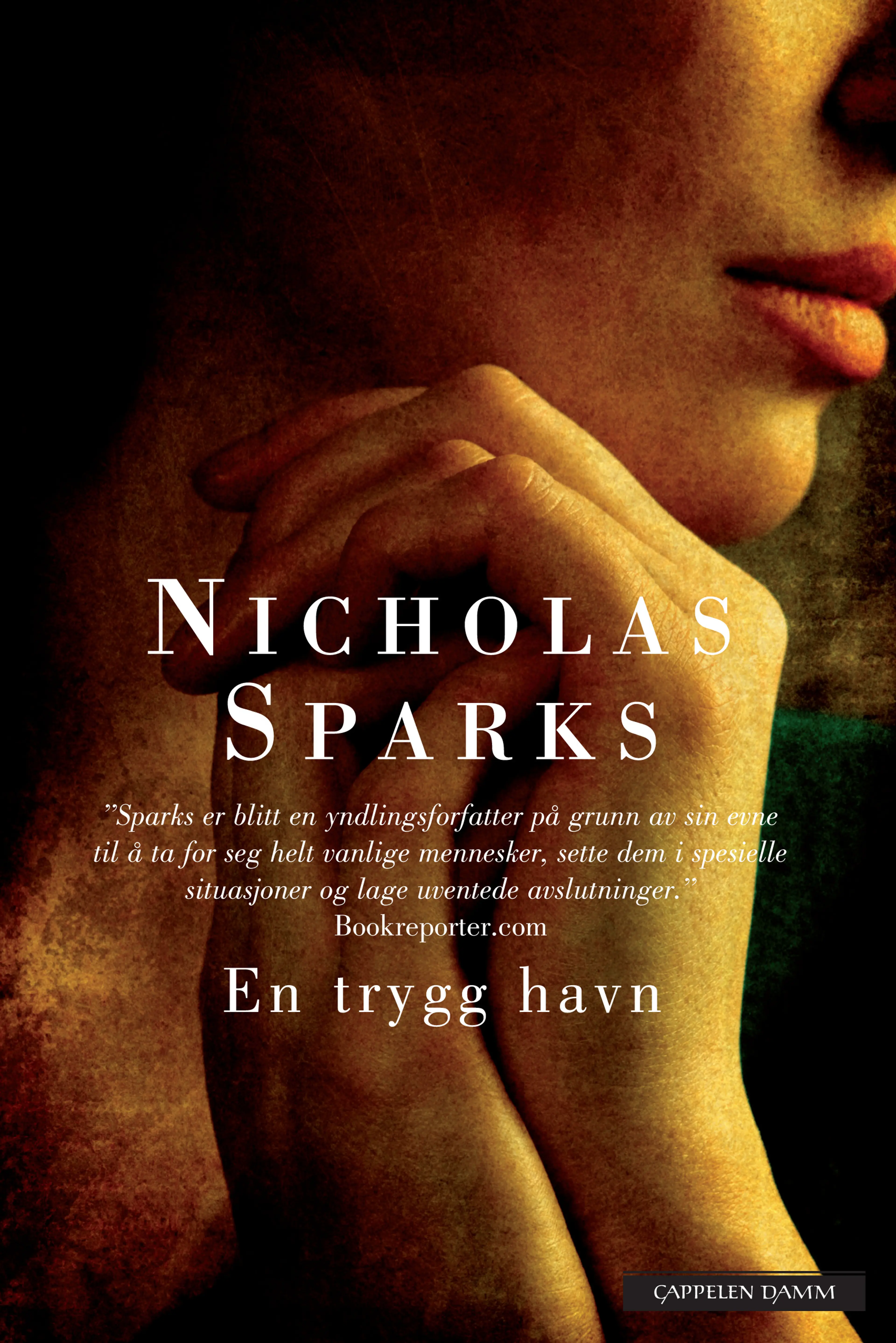 Omslag En trygg havn av Nicholas Sparks (Innbundet)