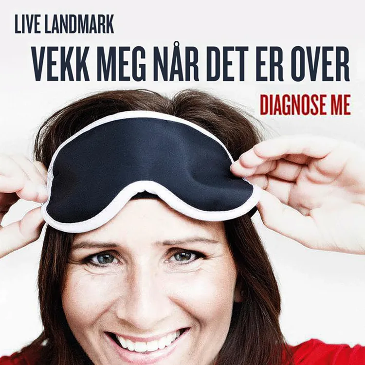 Omslag Vekk meg når det er over - Diagnose ME av Live Landmark (Lydbok)