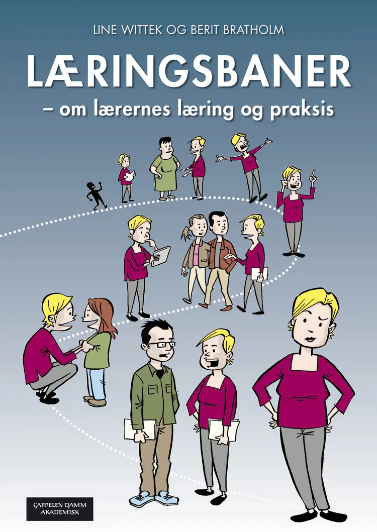 Omslag Læringsbaner av Line Wittek og Berit Bratholm (Heftet)