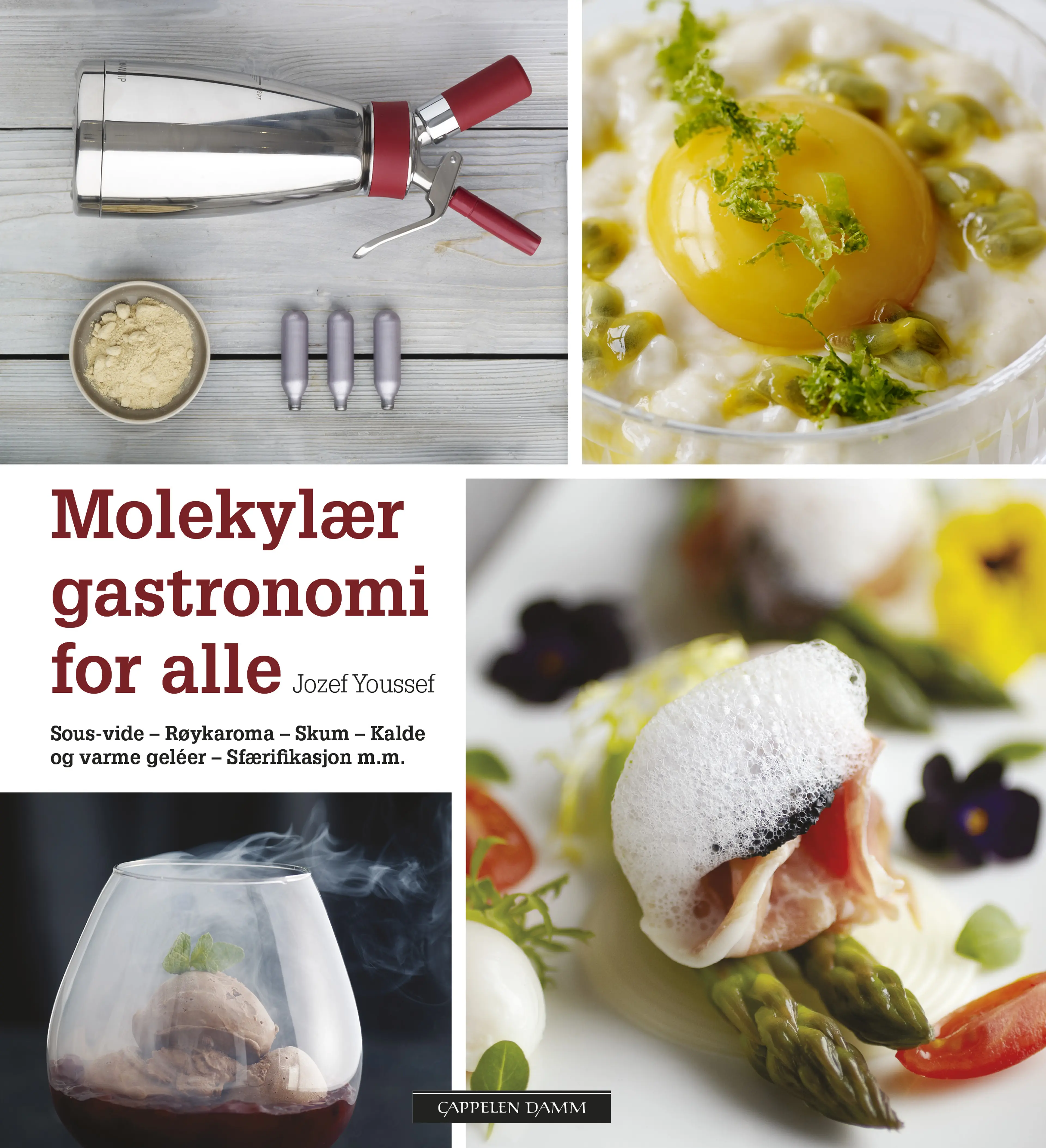 Omslag Molekylær gastronomi for alle av Jozef Youssef (Innbundet)