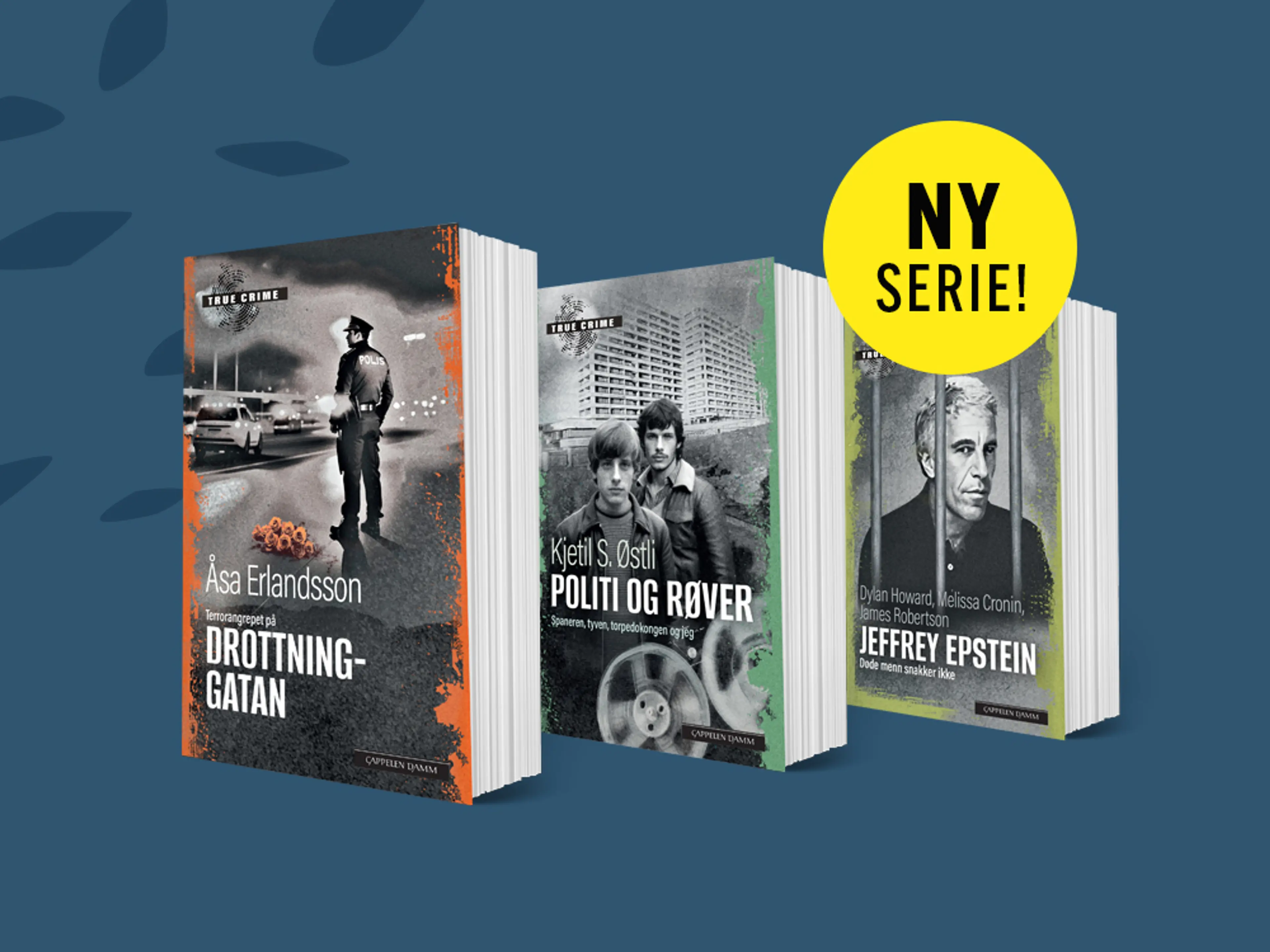 Tre bøker i serien True Crime