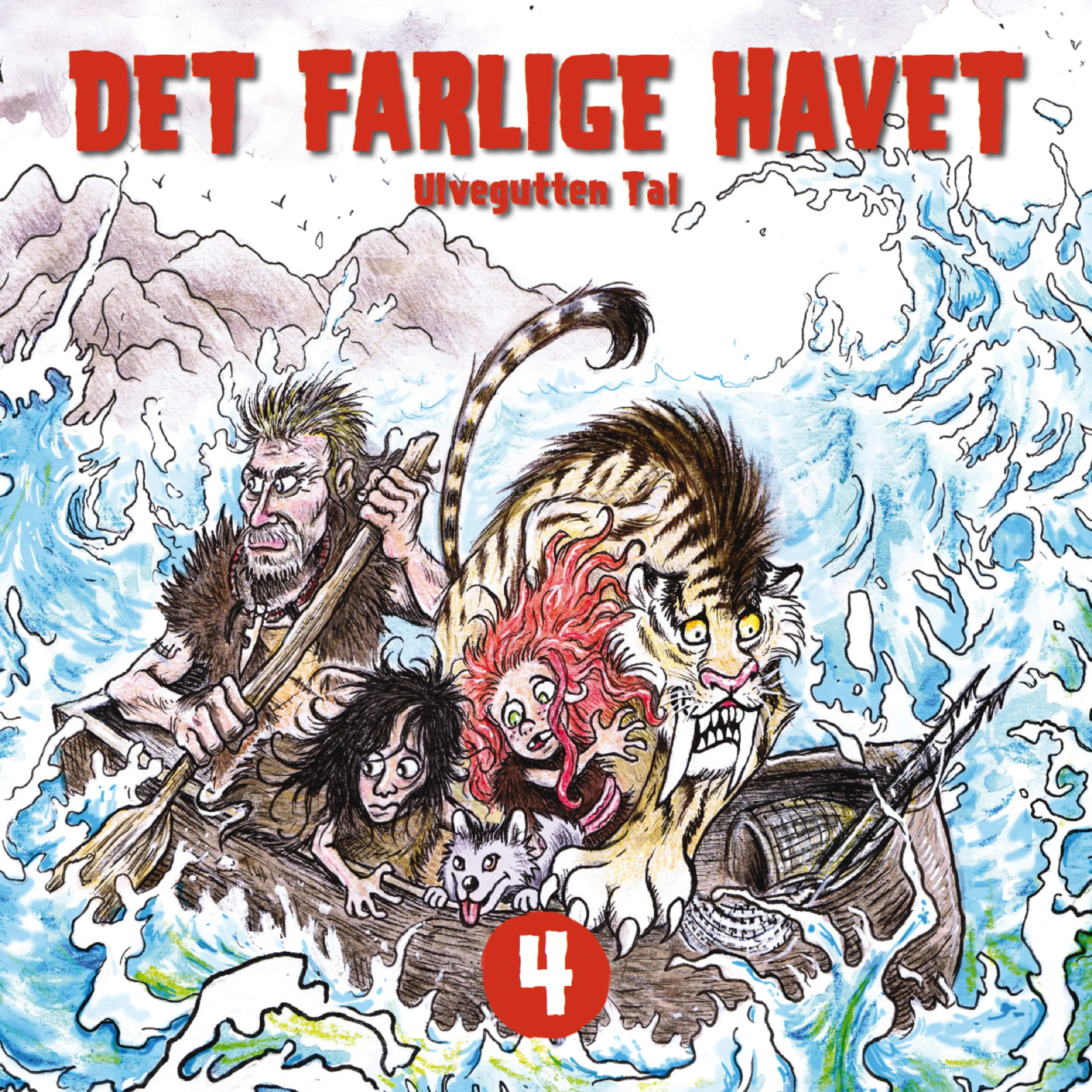 Omslag Det farlige havet av Tor Åge Bringsværd (Lydbok)