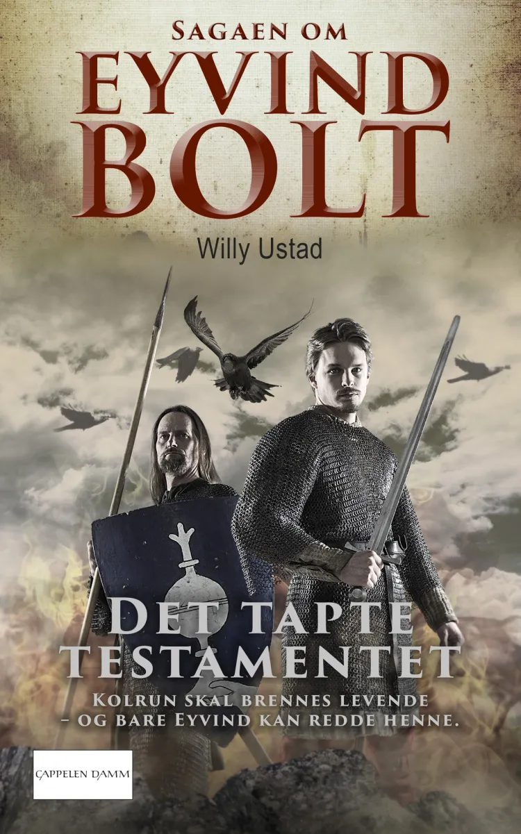 Omslag Det tapte testamentet av Willy Ustad (Heftet)