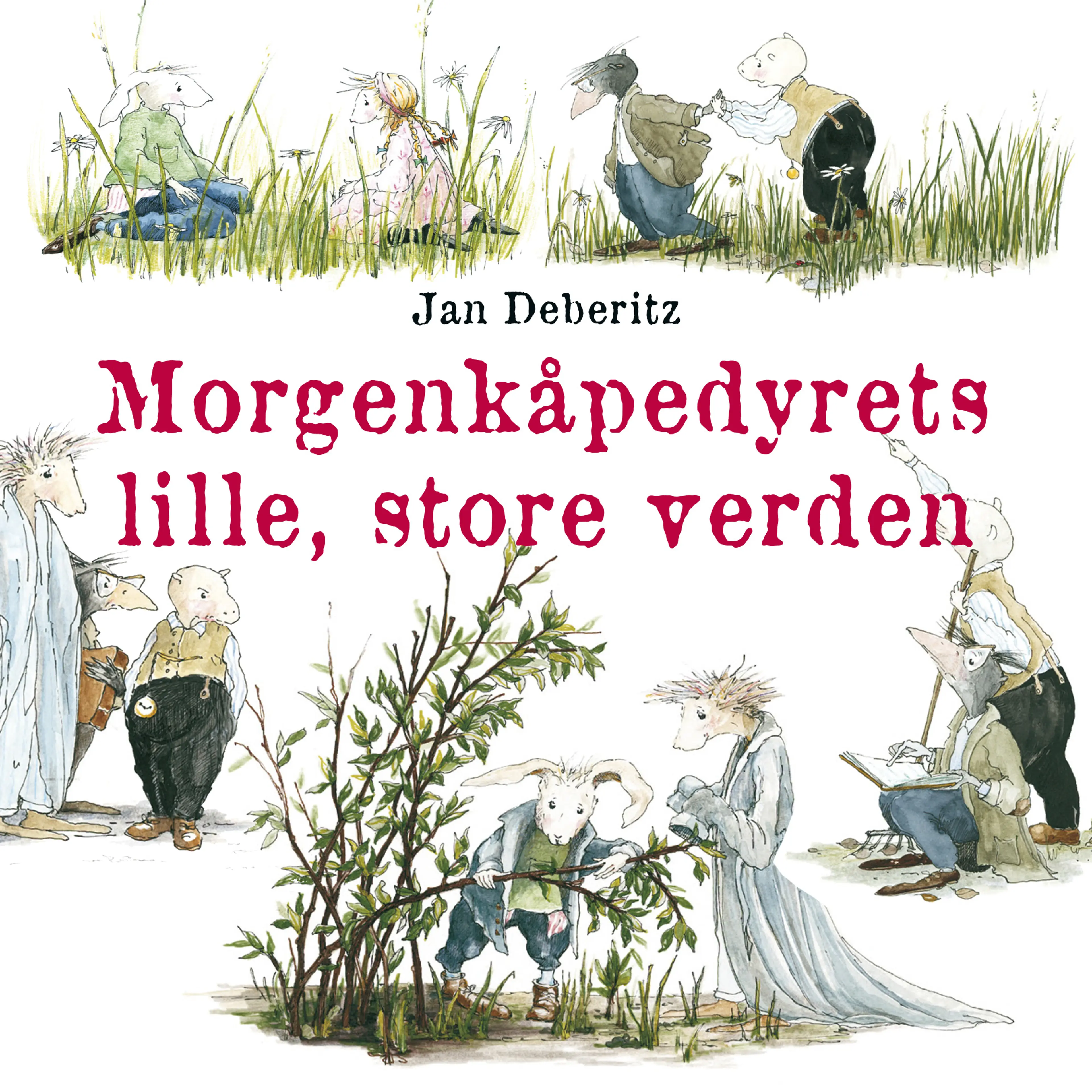 Omslag Morgenkåpedyrets lille, store verden av Jan Deberitz (Lydbok)