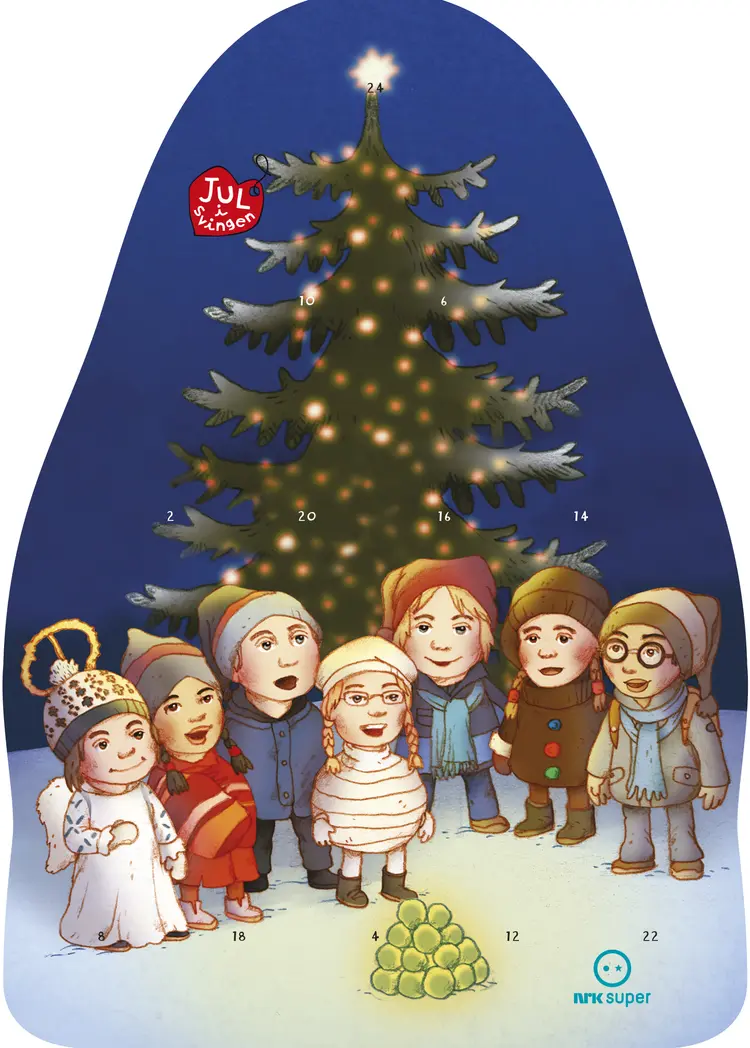 Omslag Jul i Svingen - julekalender 2017 (Ukjent)