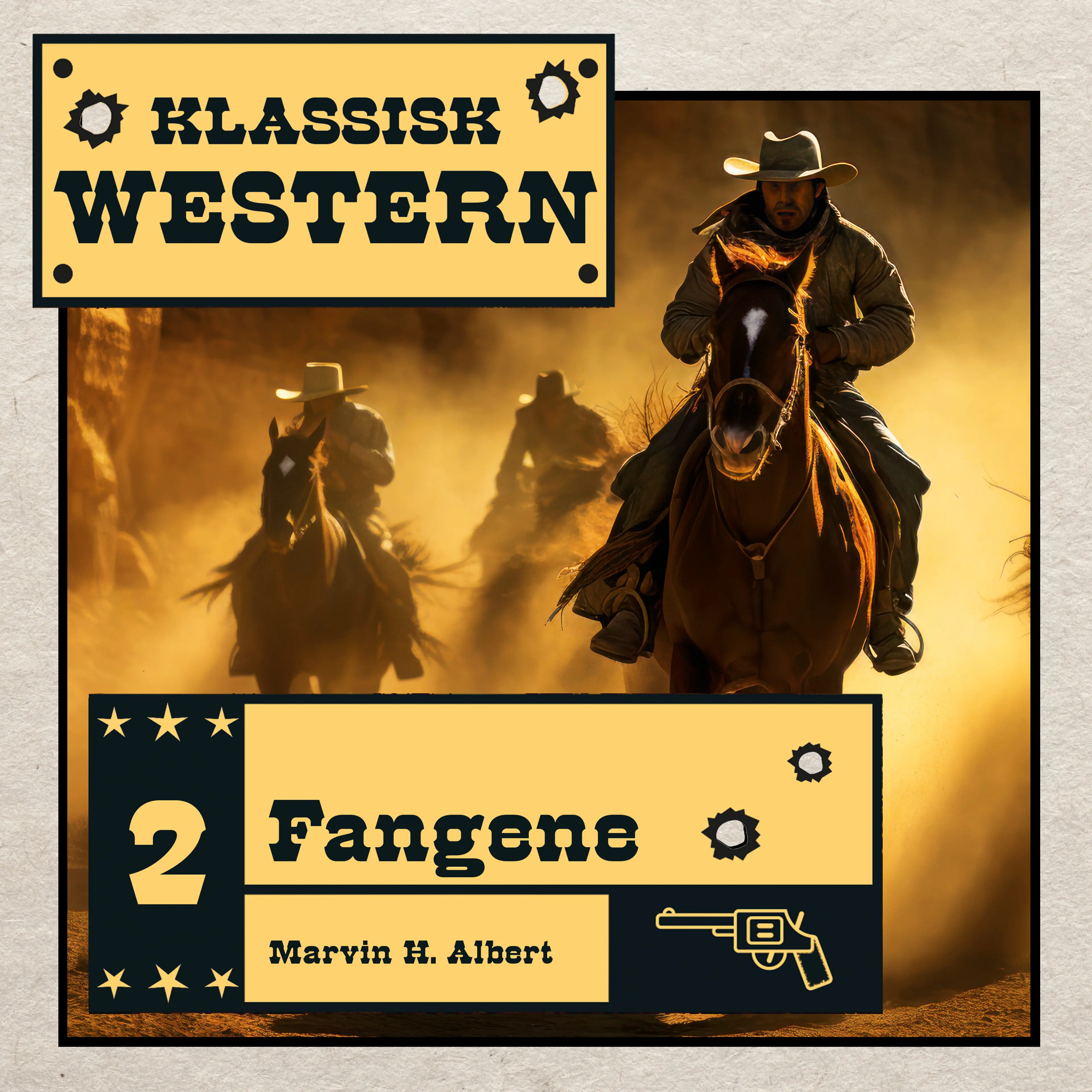 Omslag Fangene av Marvin H. Albert (Lydbok)