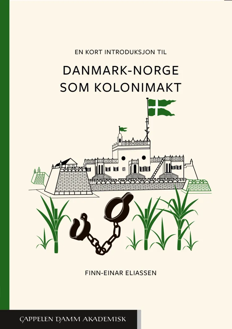 Omslag En kort introduksjon til Danmark-Norge som kolonimakt av Finn-Einar Eliassen (Heftet)