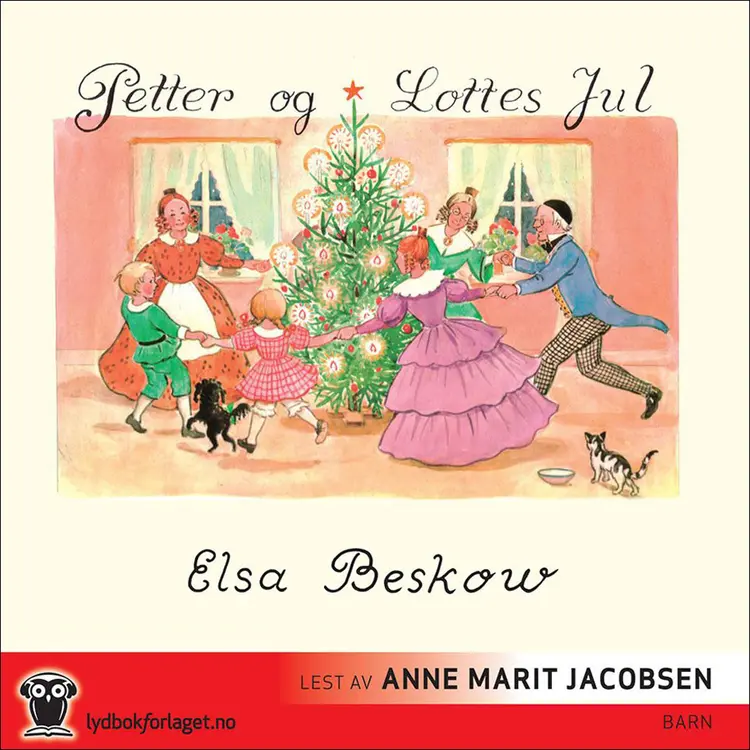 Omslag Petter og Lottes jul av Elsa Beskow (Lydbok)