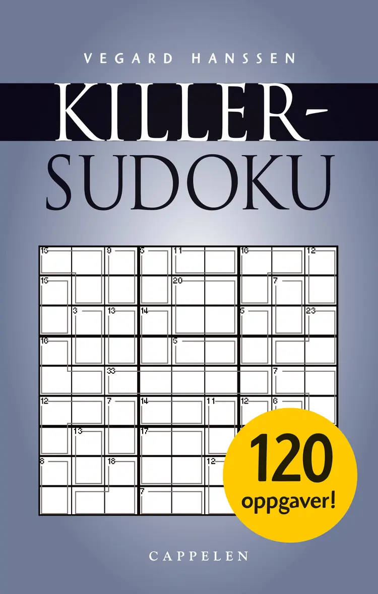 Omslag Killer Sudoku av Vegard Hanssen (Heftet)