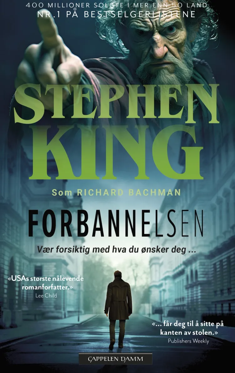 Omslag Forbannelsen av Stephen King (Heftet)