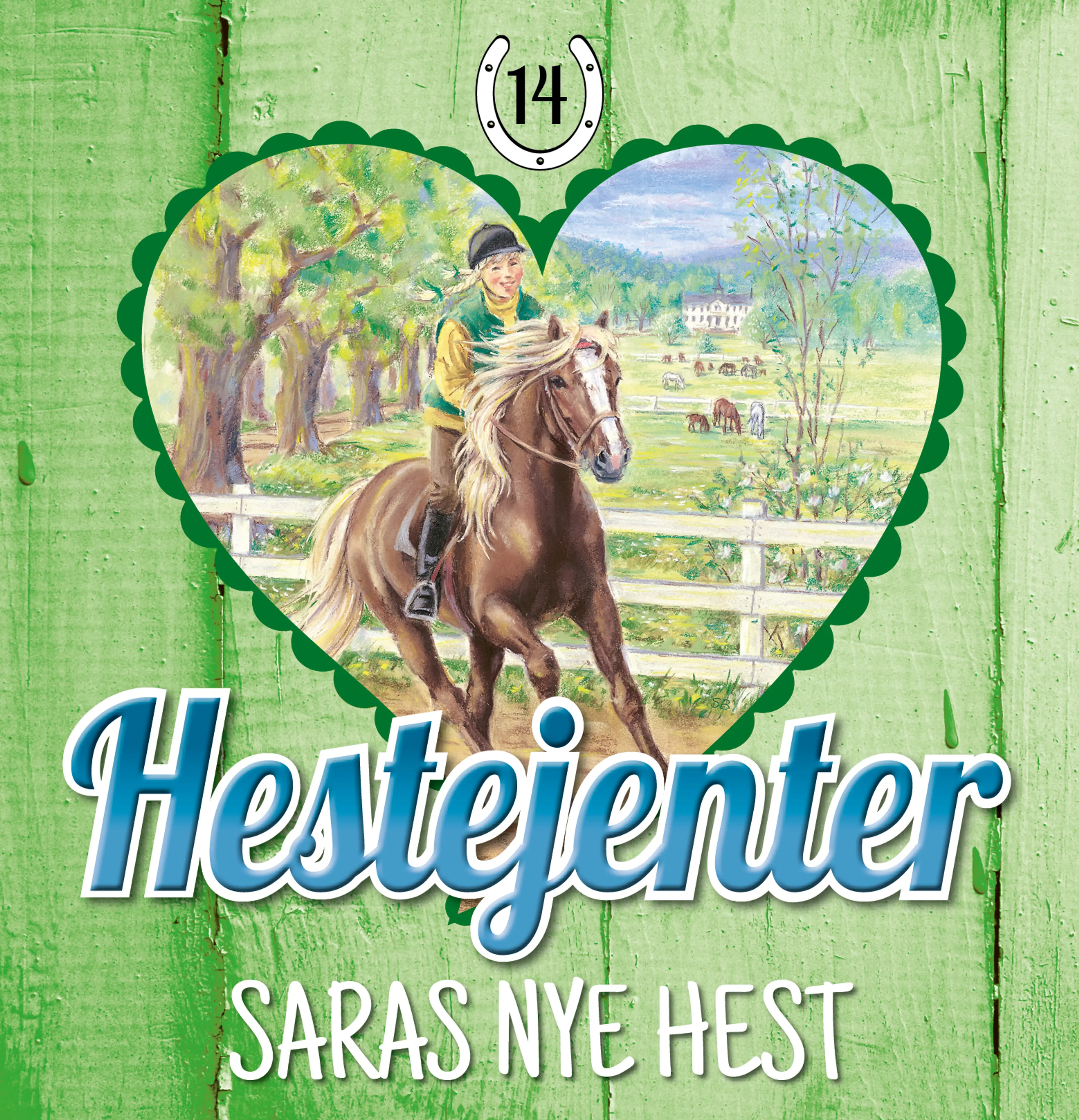 Omslag Saras nye hest av Pia Hagmar (Lydbok)