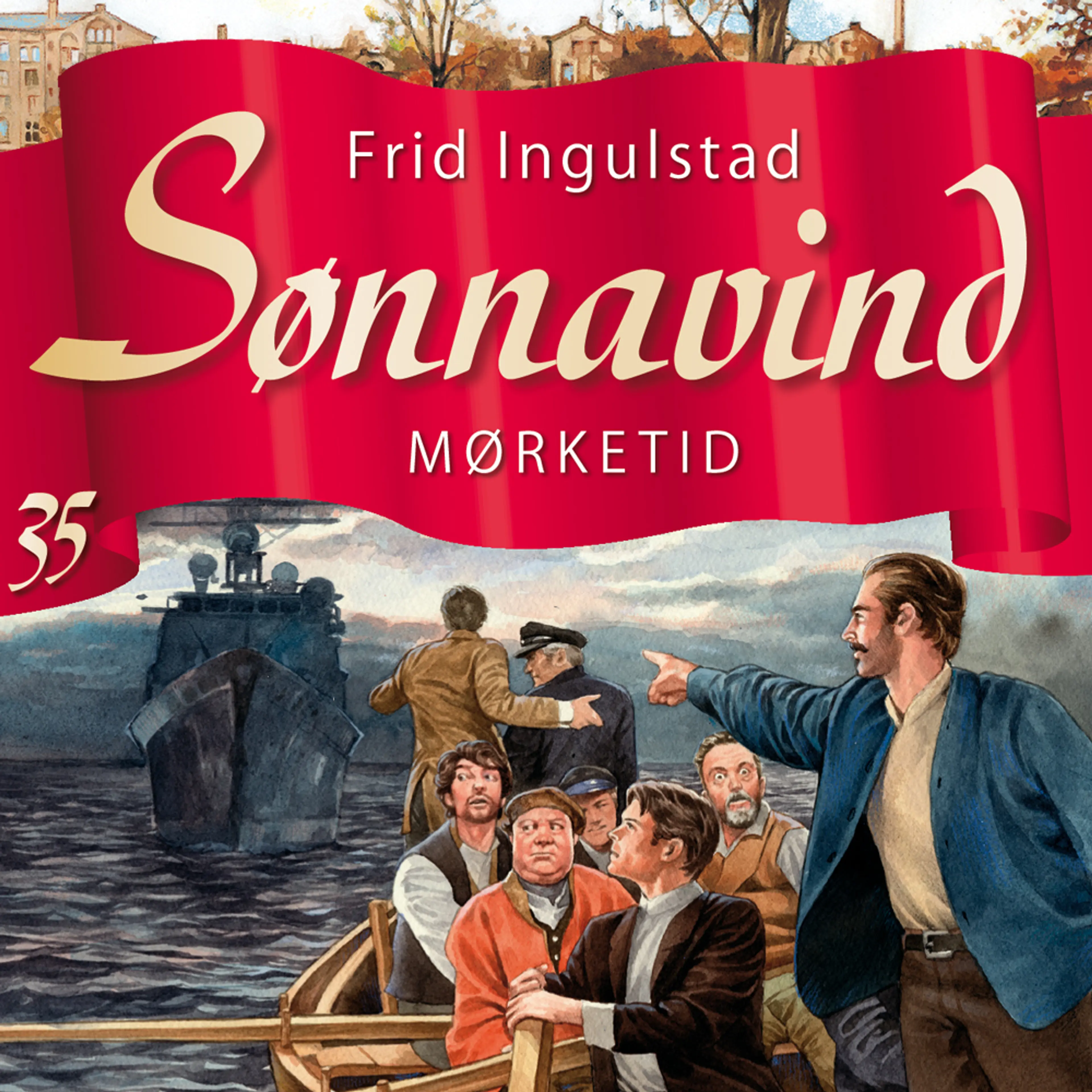 Omslag Mørketid av Frid Ingulstad (Lydbok)