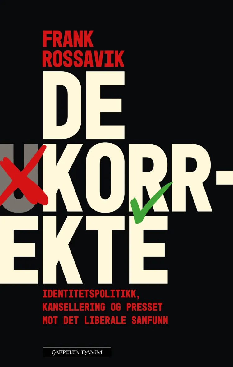 Omslag De korrekte av Frank Rossavik (Ebok)