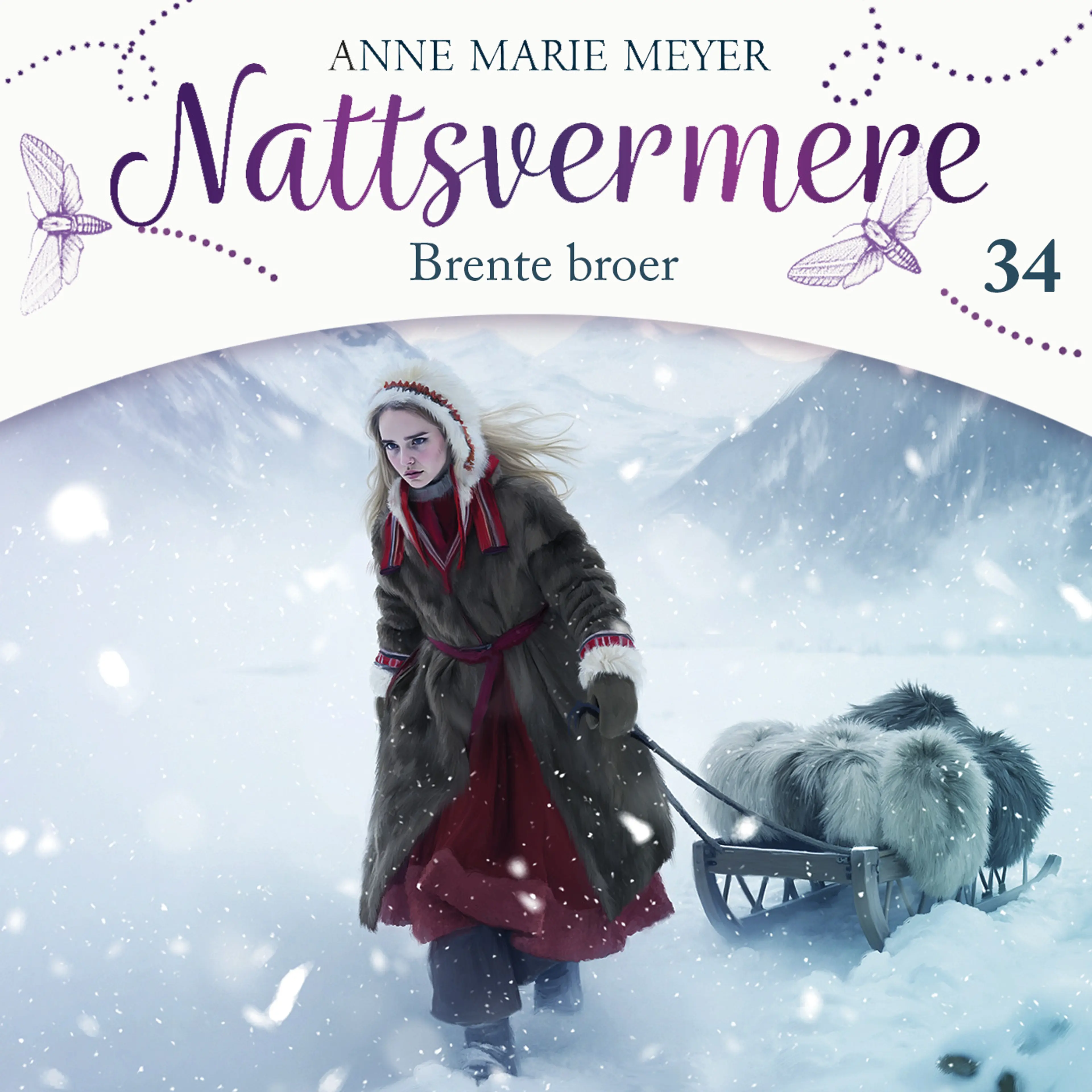 Omslag Brente broer av Anne Marie Meyer (Lydbok)