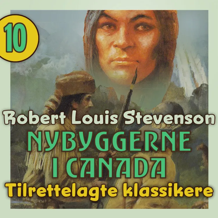 Omslag Nybyggerne i Canada av Frederick Marryat (Lydbok)