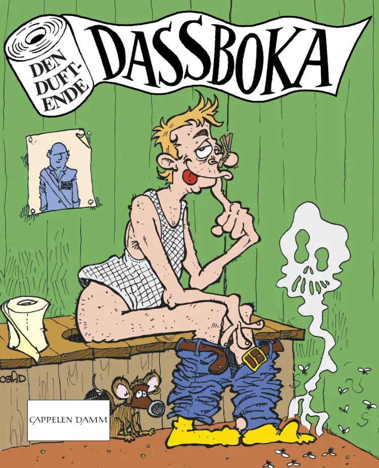 Omslag Den duftende dassboka av Dag Kolstad (Heftet)