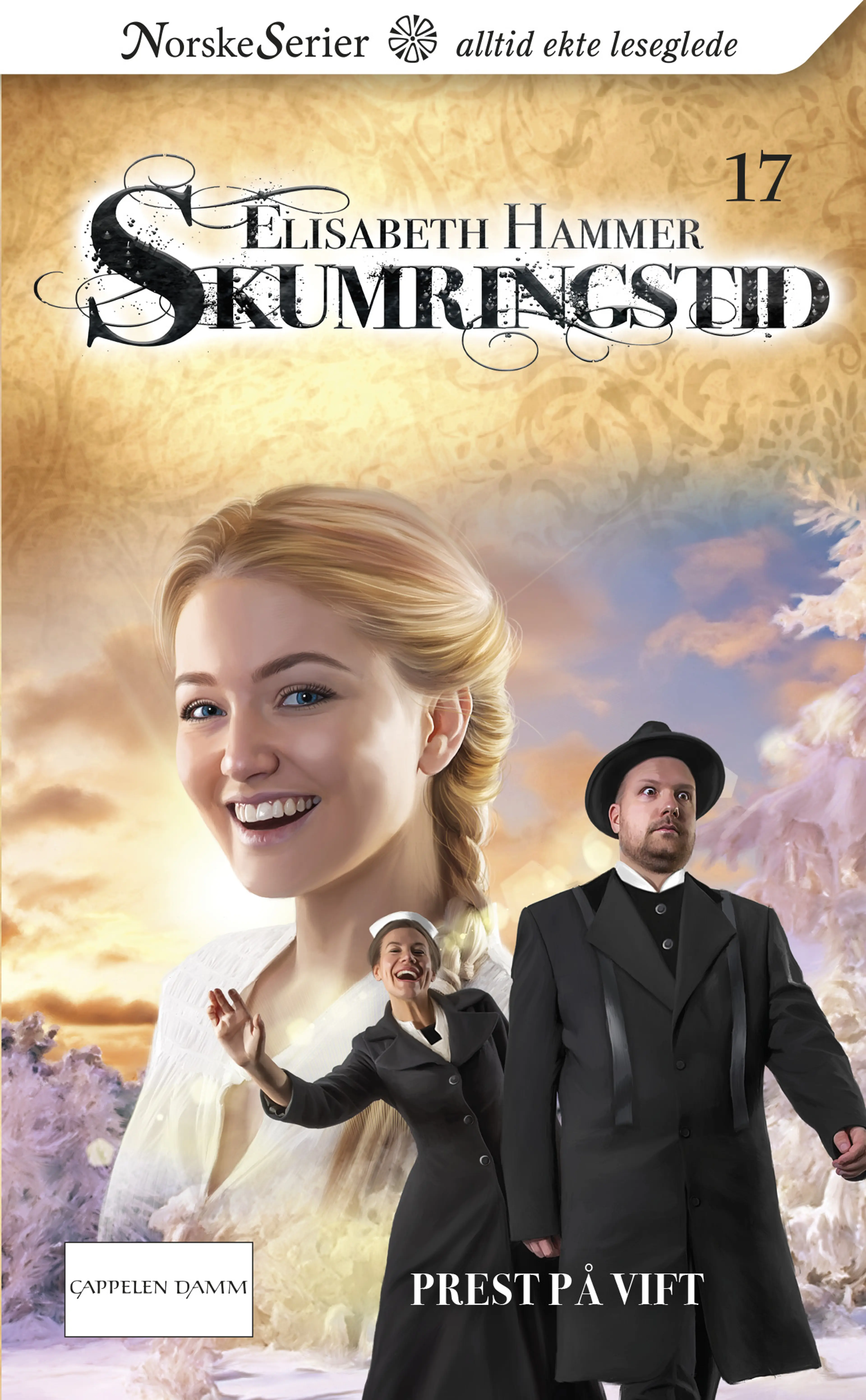 Omslag Prest på vift av Elisabeth Hammer (Ebok)