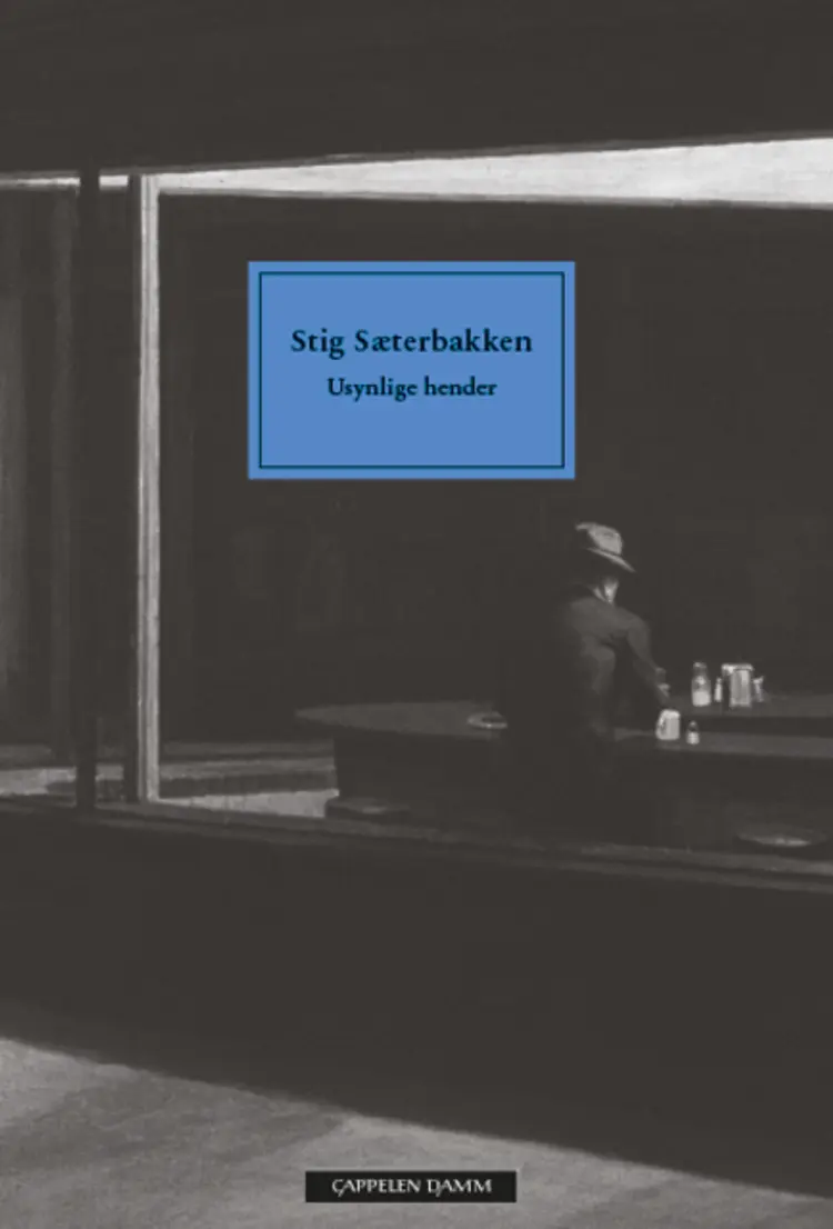 Omslag Usynlige hender av Stig Sæterbakken (Heftet)