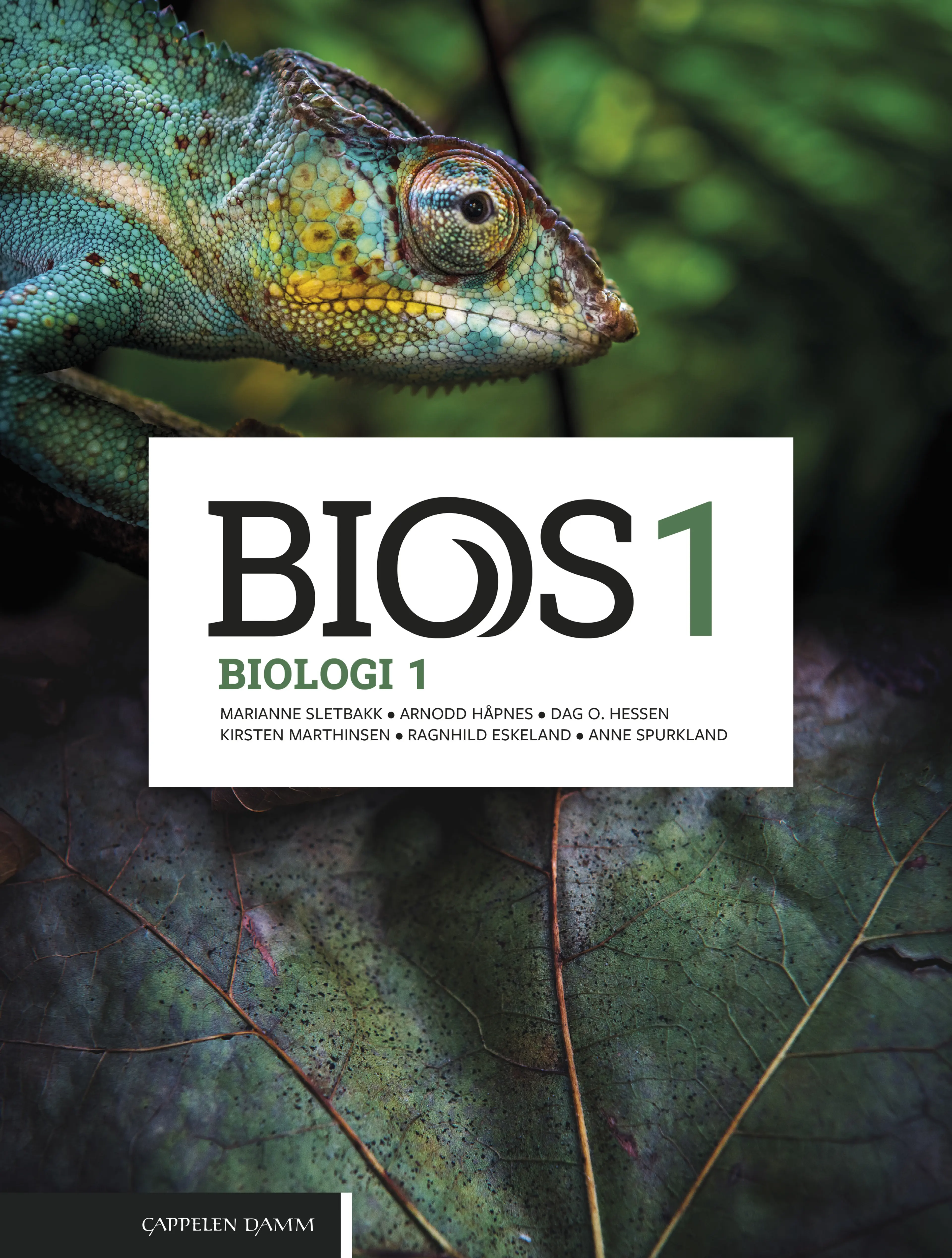 Omslag Bios 1 Biologi 1 (LK20) av Sletbakk, Marthinsen, Hessen, Håpnes, Eskeland og Spurkland (Heftet)