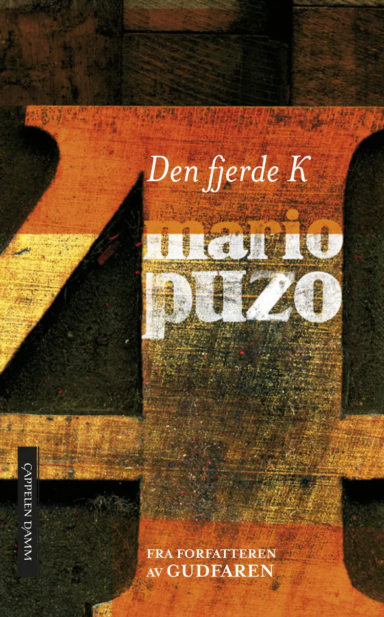 Omslag Den fjerde K av Mario Puzo (Heftet)