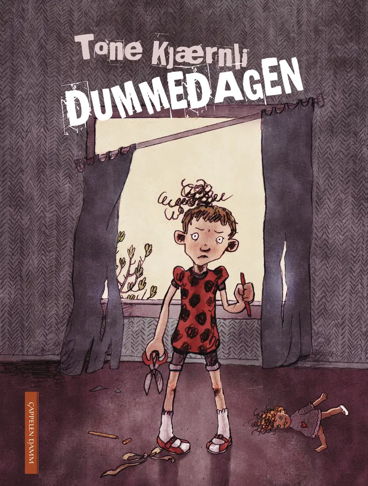Omslag Dummedagen av Tone Kjærnli (Innbundet)