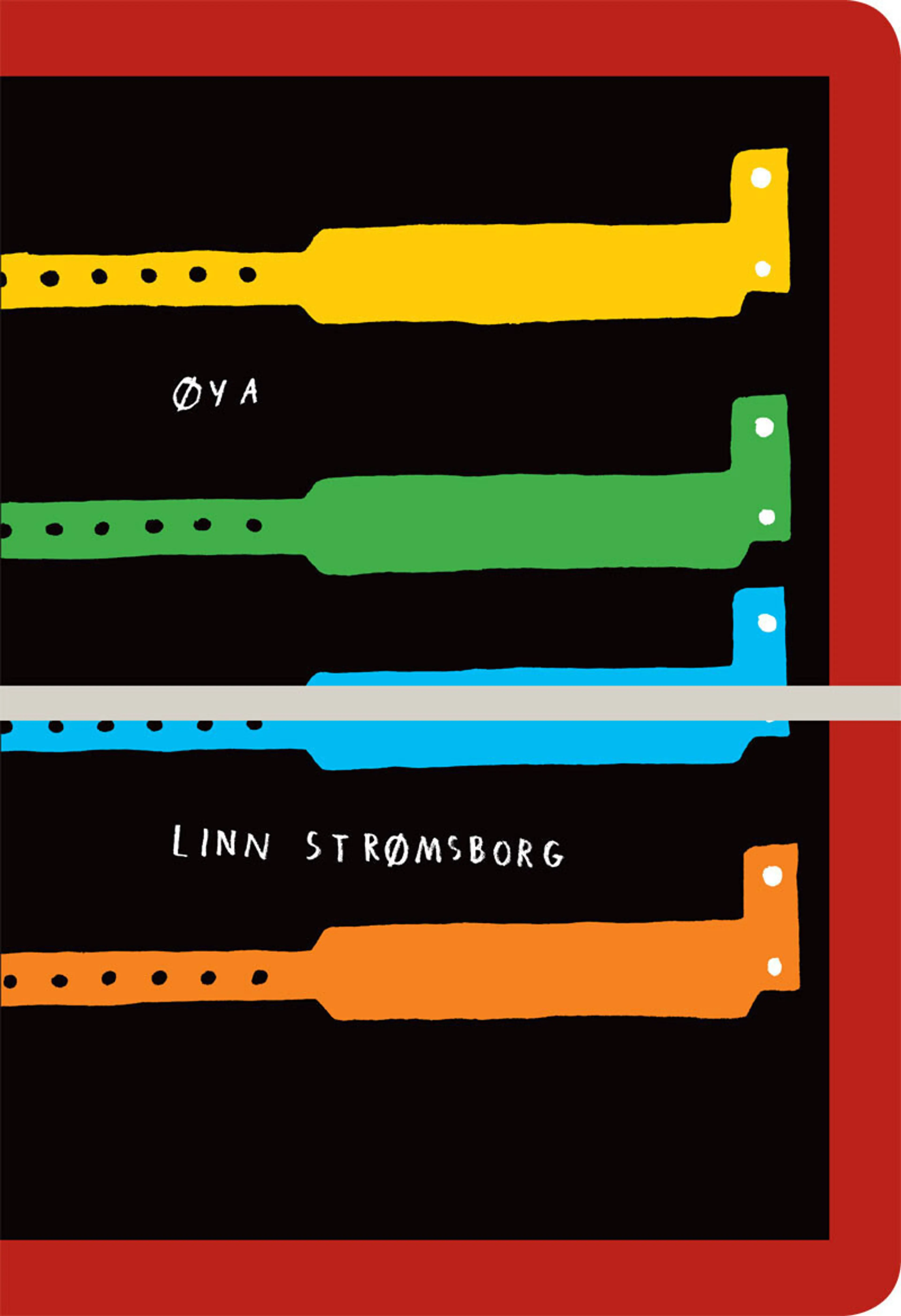 Omslag Øya av Linn Strømsborg (Heftet)