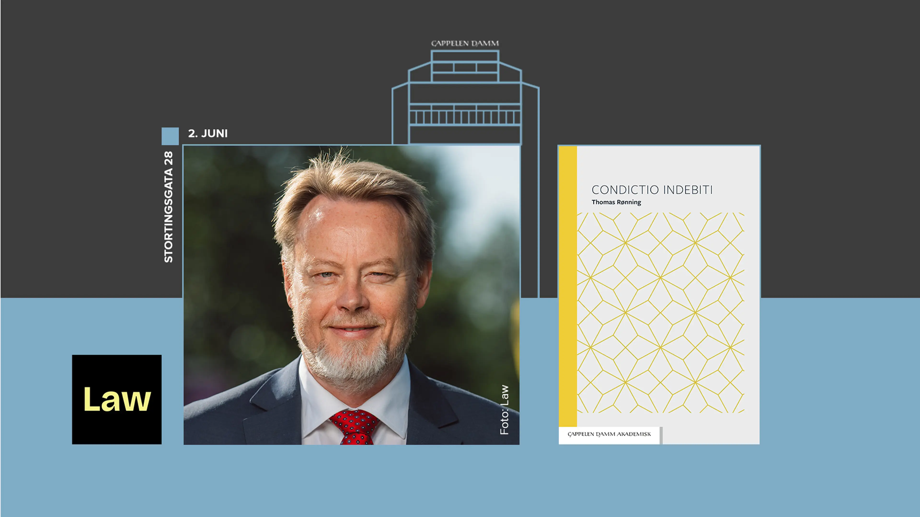 Boklansering: Condictio indebiti