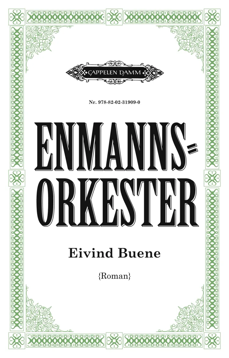 Omslag Enmannsorkester av Eivind Buene (Ebok)