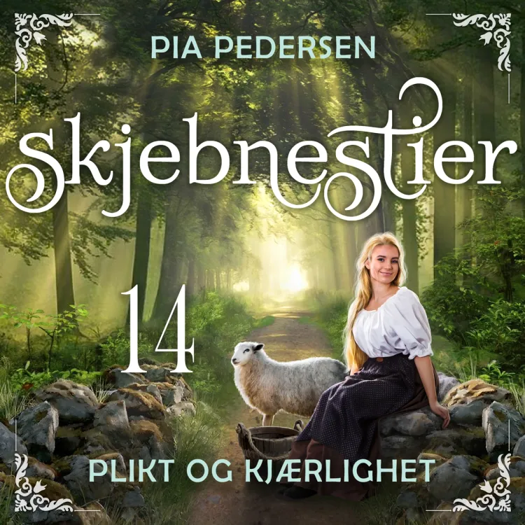 Omslag Plikt og kjærlighet av Pia Pedersen (Lydbok)