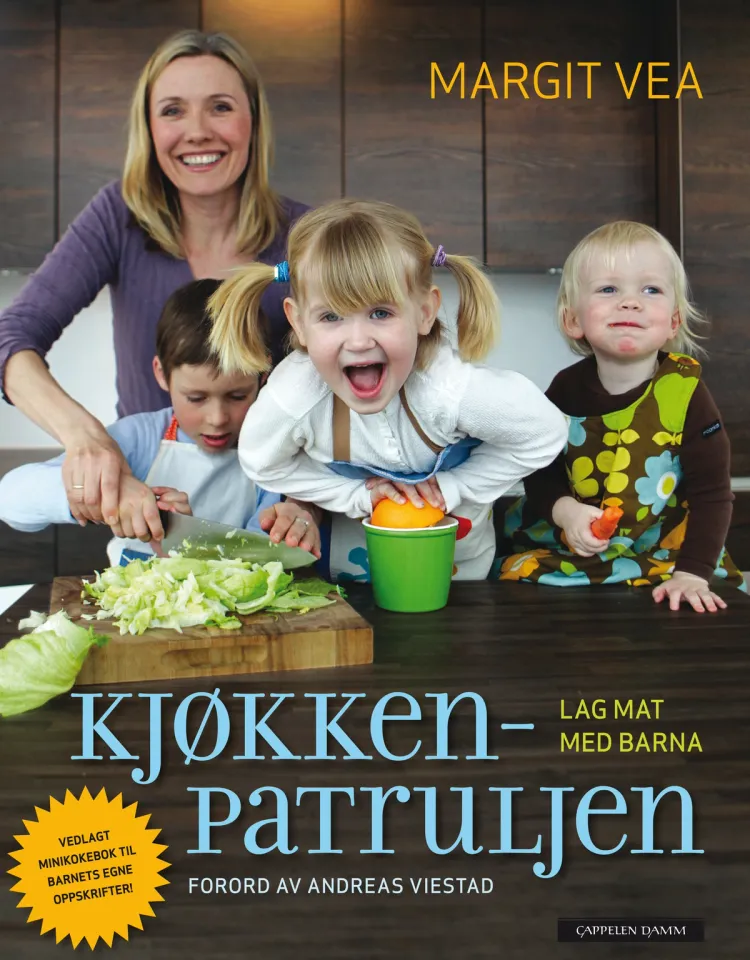 Omslag Kjøkkenpatruljen av Margit Vea (Innbundet)