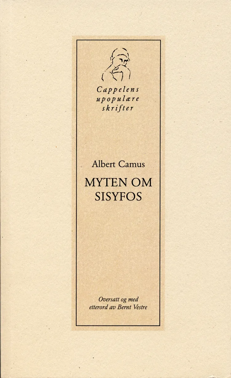 Omslag Myten om Sisyfos av Albert Camus (Heftet)
