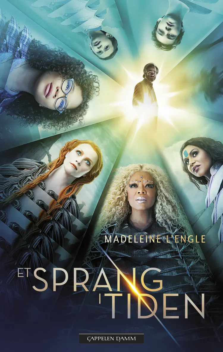 Omslag Et sprang i tiden av Madeleine L'Engle (Innbundet)