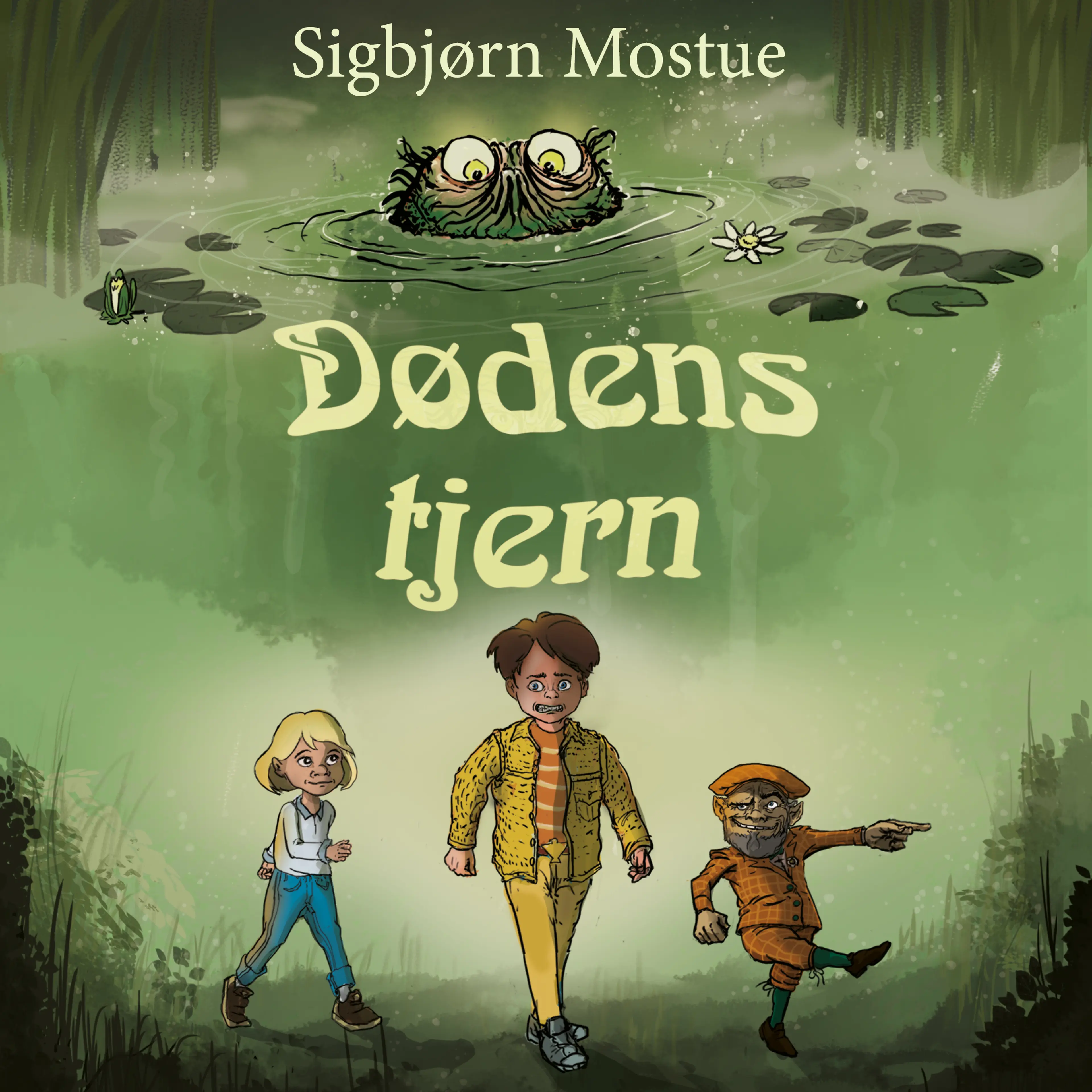 Omslag Dødens tjern av Sigbjørn Mostue (Lydbok)