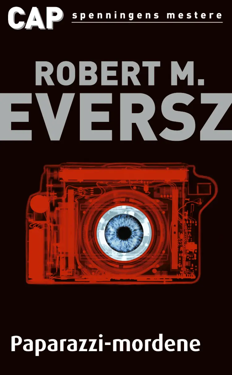 Omslag Paparazzi-mordene av Robert M. Eversz (Heftet)