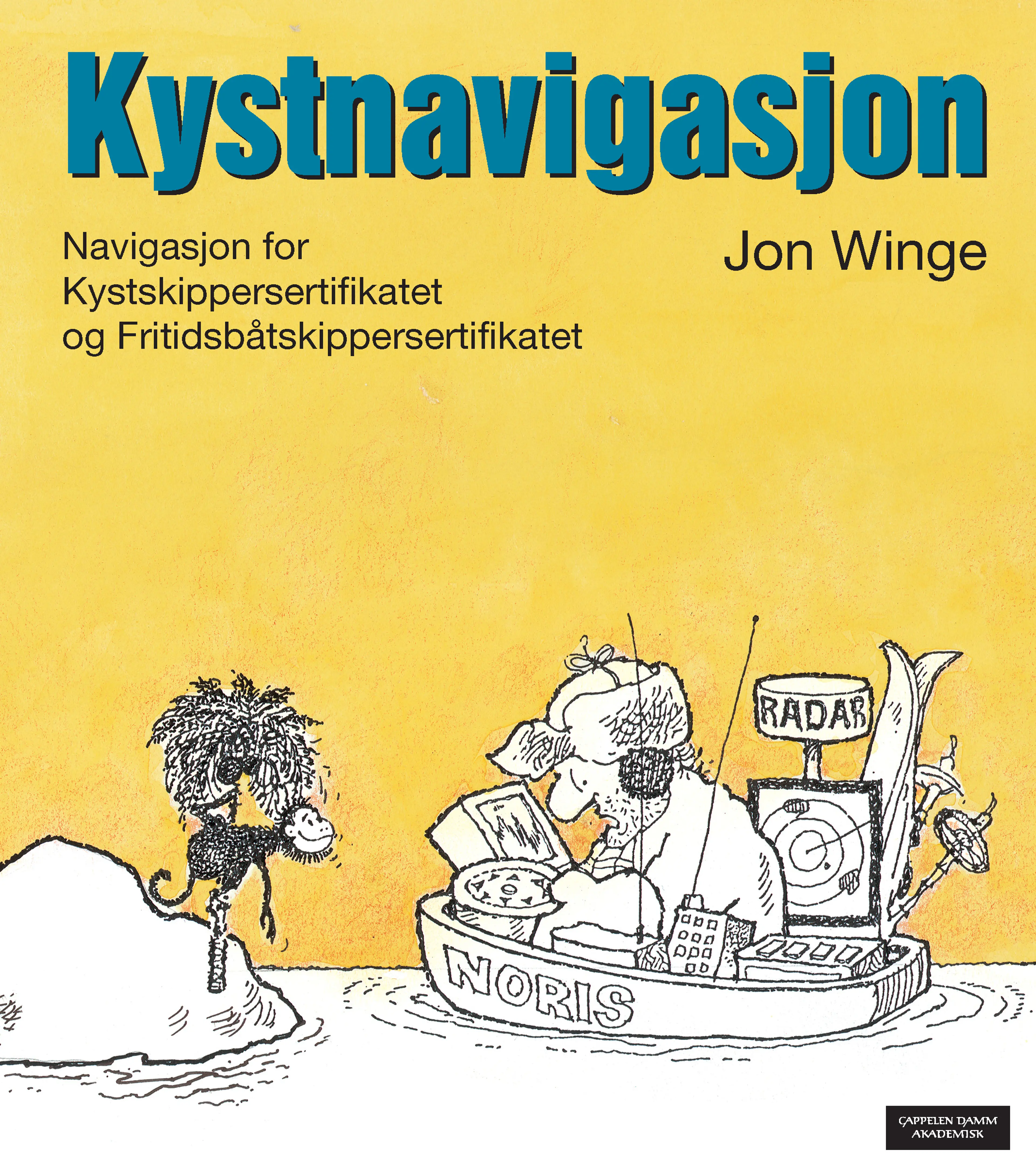 Omslag Kystnavigasjon av Jon Winge (Heftet)