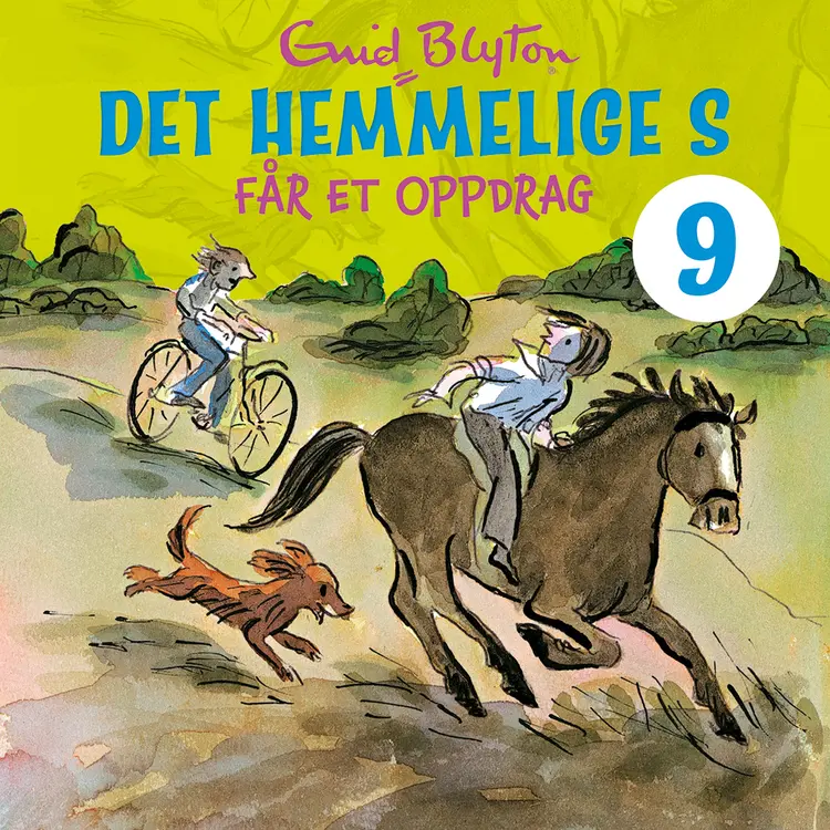 Omslag Det hemmelige S får et oppdrag av Enid Blyton (Lydbok)