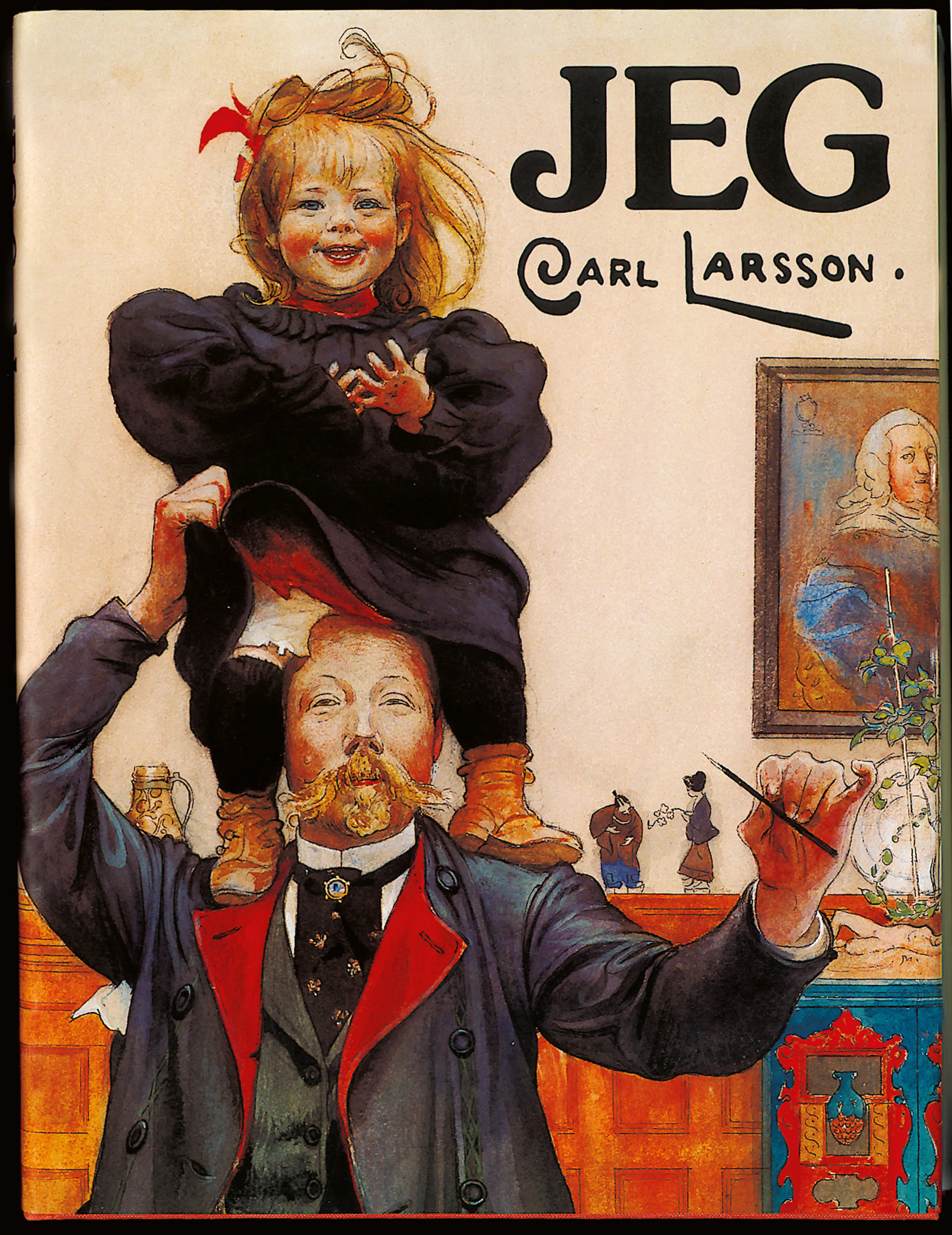 Omslag Jeg av Carl Larsson (Innbundet)