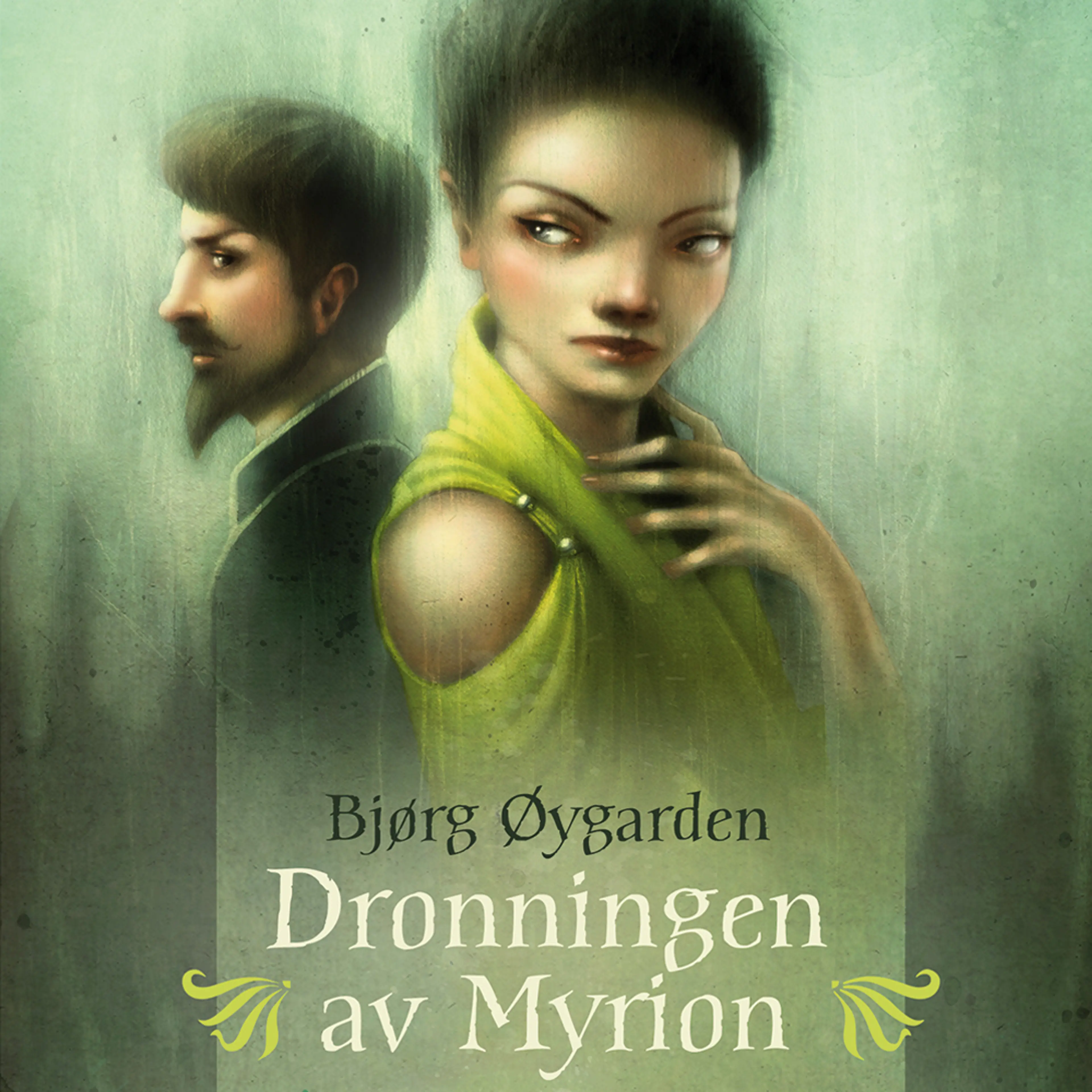 Omslag Dronningen av Myrion av Bjørg Øygarden (Lydbok)