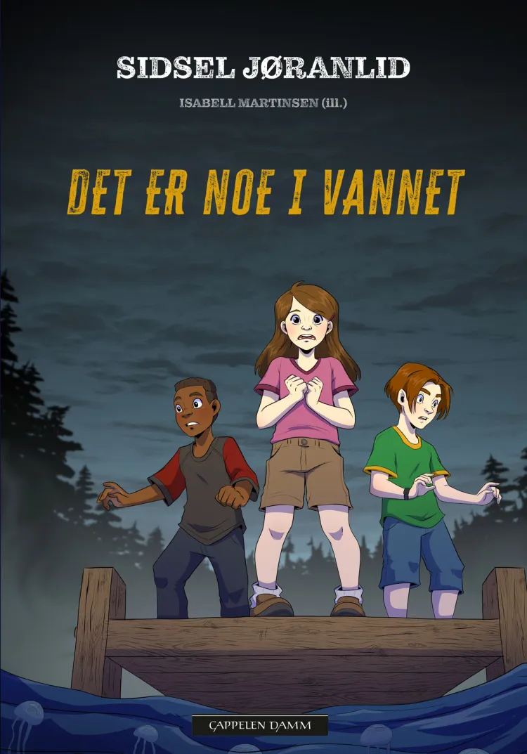 Omslag Det er noe i vannet av Sidsel Jøranlid (Innbundet)