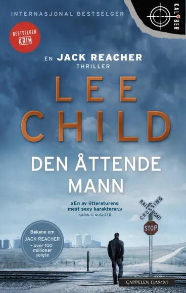 Omslag Den åttende mann av Lee Child (Heftet)