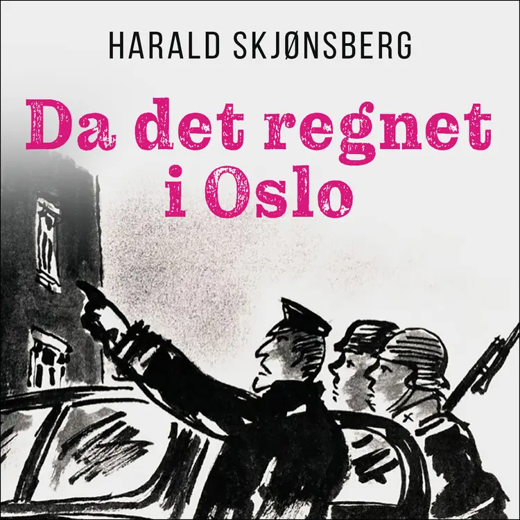 Omslag Da det regnet i Oslo av Harald Skjønsberg (Lydbok)