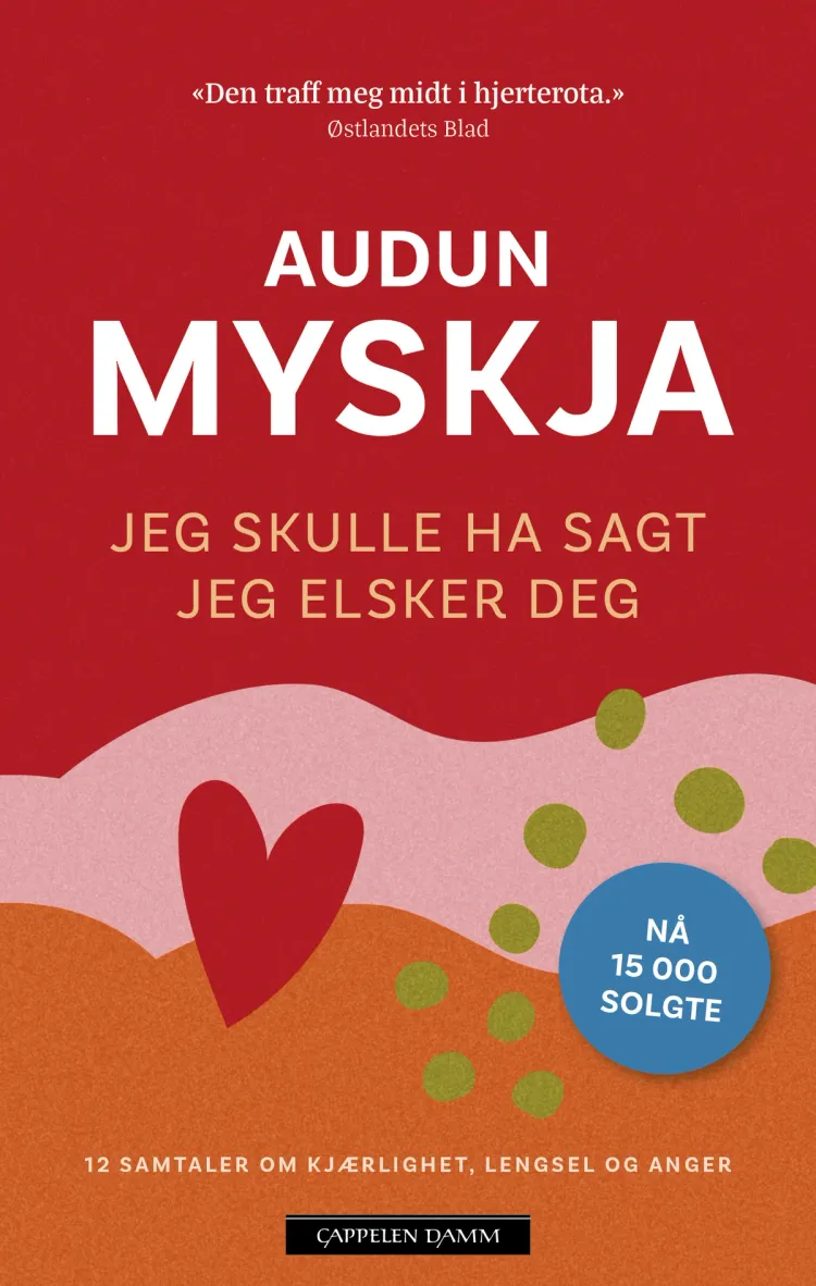 Omslag Jeg skulle ha sagt jeg elsker deg av Audun Myskja (Ebok)