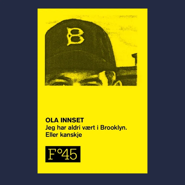 Omslag Jeg har aldri vært i Brooklyn. Eller kanskje av Ola Innset (Lydbok)