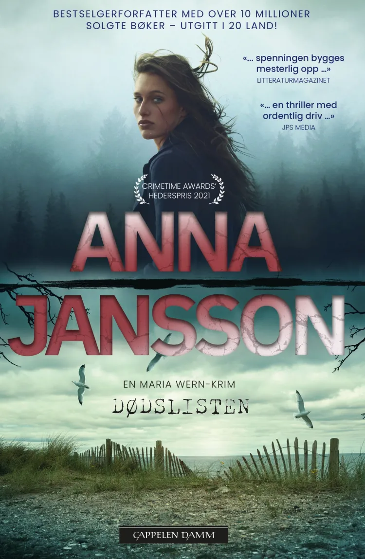 Omslag Dødslisten av Anna Jansson (Heftet)